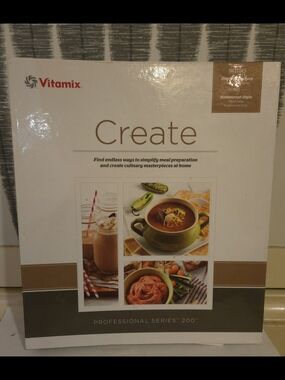 Vitamix Create Cookbook – Professional Series 200 Recipe Book